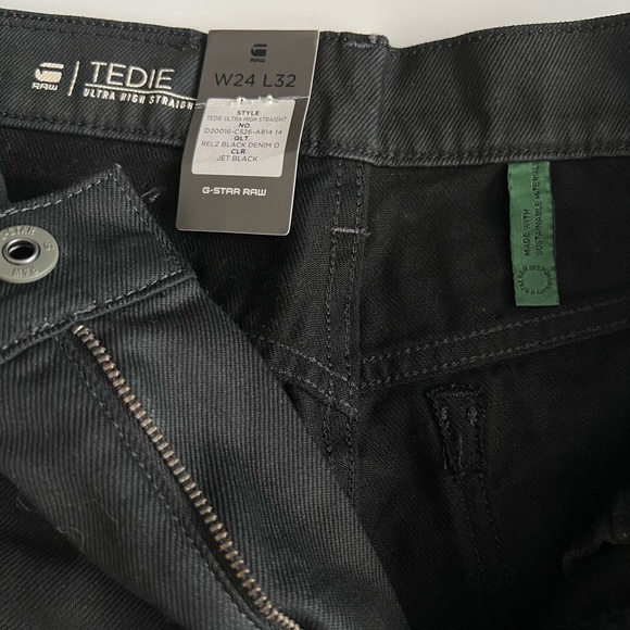 G-star raw 24x32 straight jeans, black, 24W x 32L - Picture 12 of 14